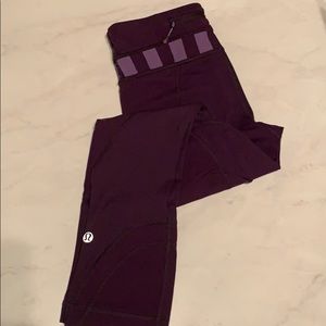 Lululemon Size 4 Purple Leggings